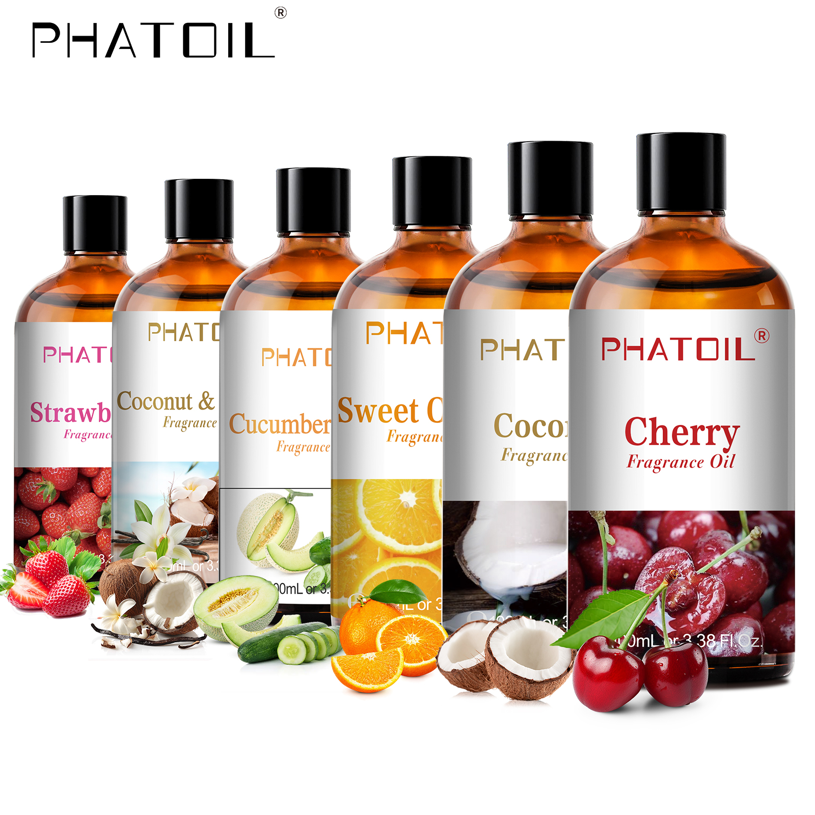 Candle Making Essential Oil - PHATOIL 100ml Fragrance Oils for Aromatherapy