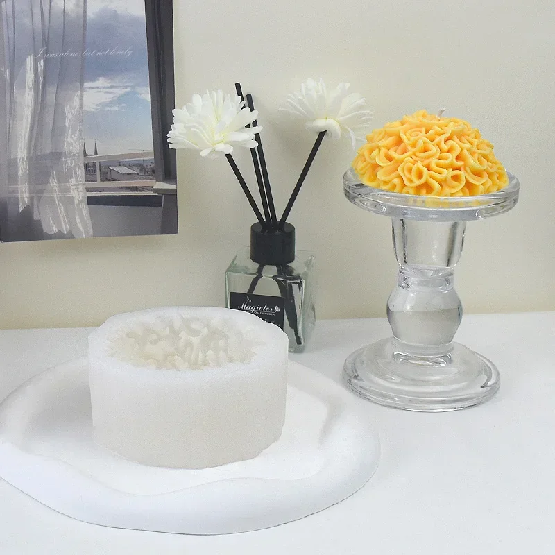 1pc, pyramid drip silicone mol - مراجعة Candle Making Gel Wax وسعره