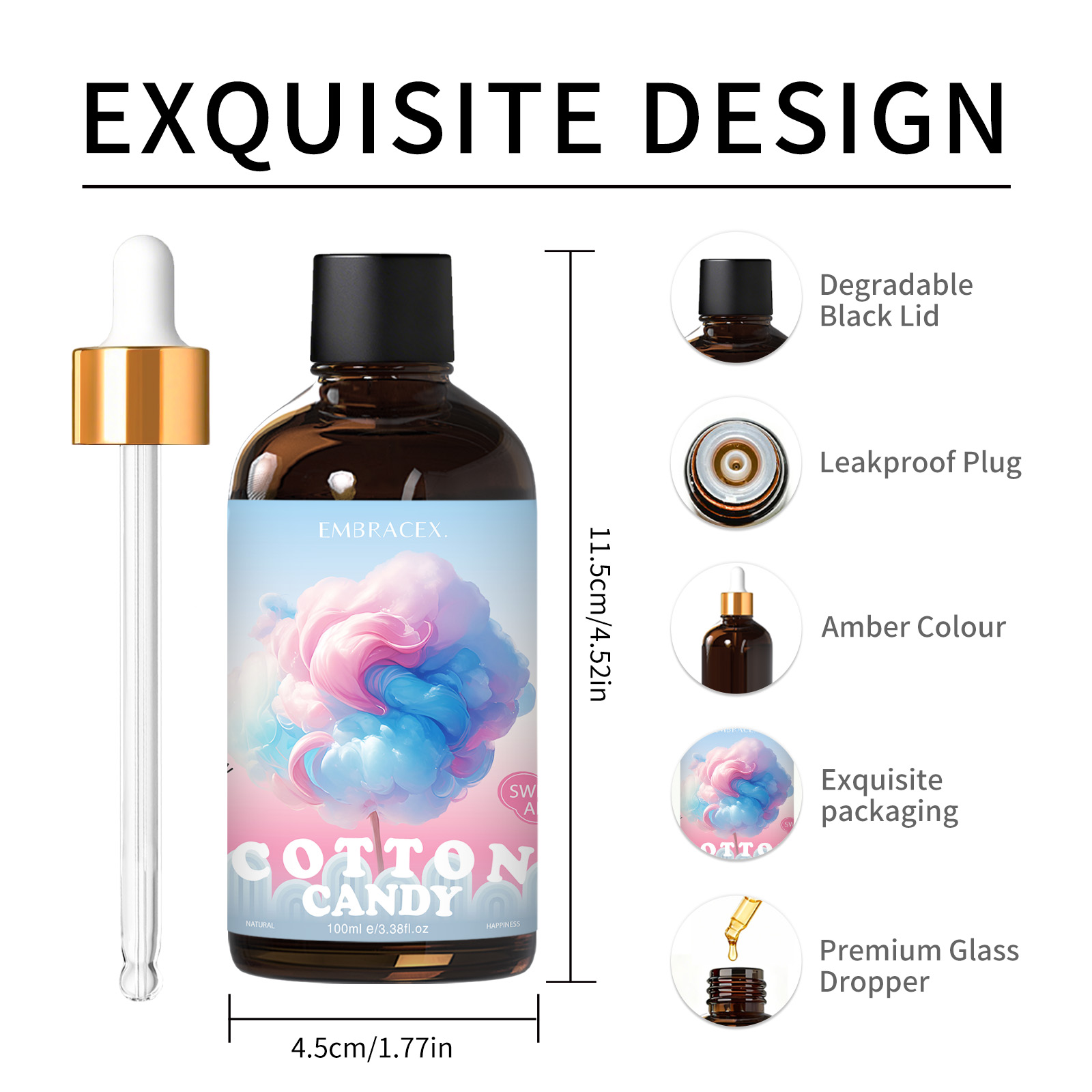 100ml Cotton Candy Essential O - مراجعة Candle Making Essential Oil وسعره