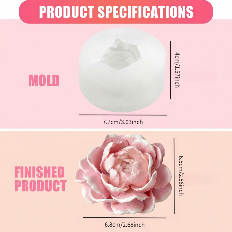 Jasmine flower candle silicone - مراجعة Candle Making Jug وسعره