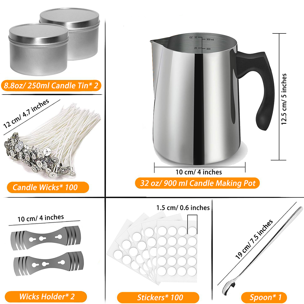 Candle Making Starter Kit Supp - مراجعة Candle Making Jug وسعره
