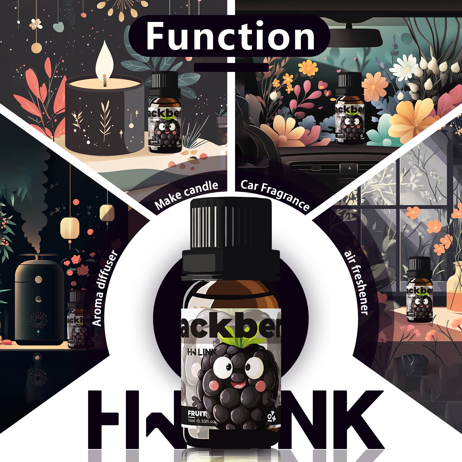 Blackberry Essential Oil  10ml - مراجعة Candle Making Essential Oil وسعره