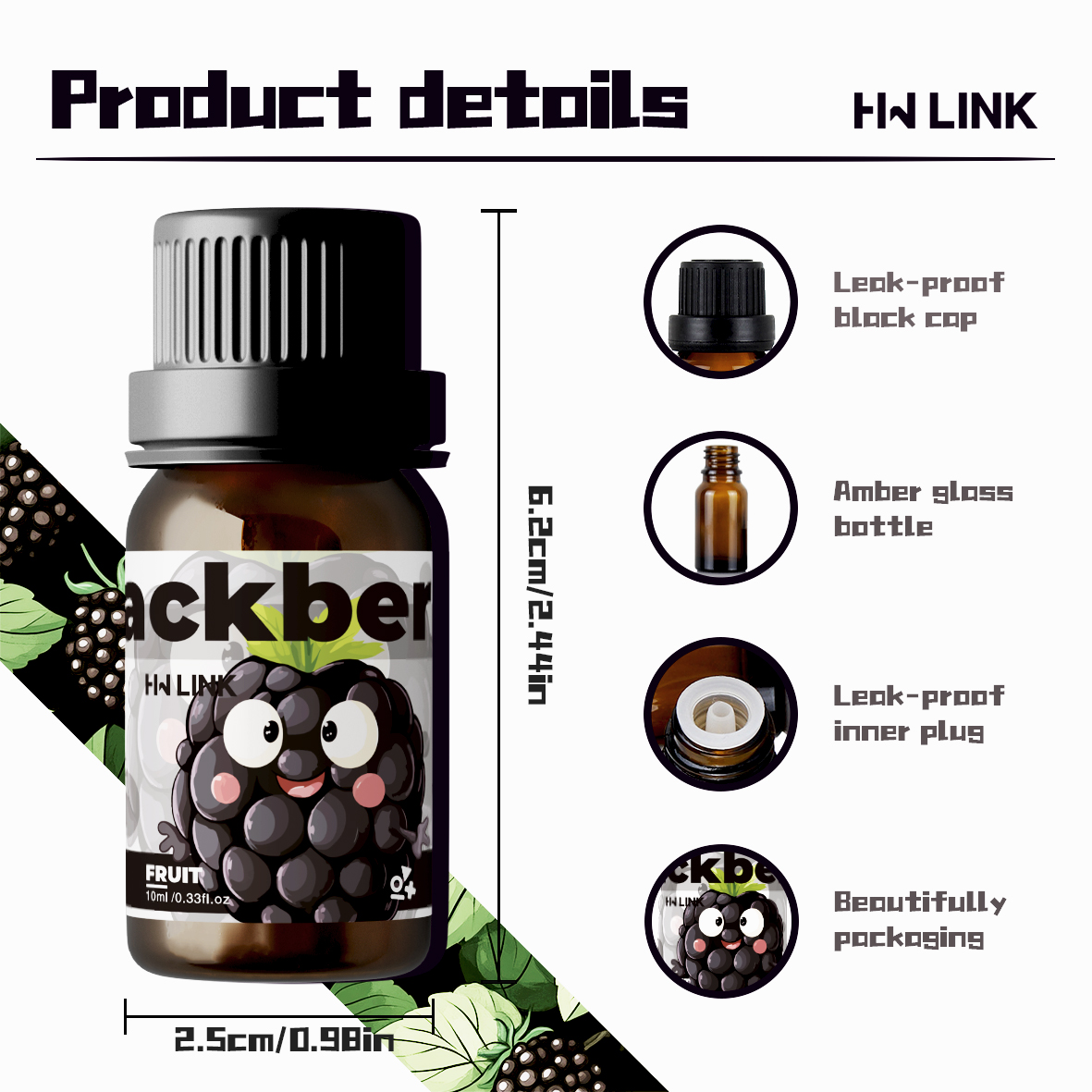 Blackberry Essential Oil  10ml - مراجعة Candle Making Essential Oil وسعره