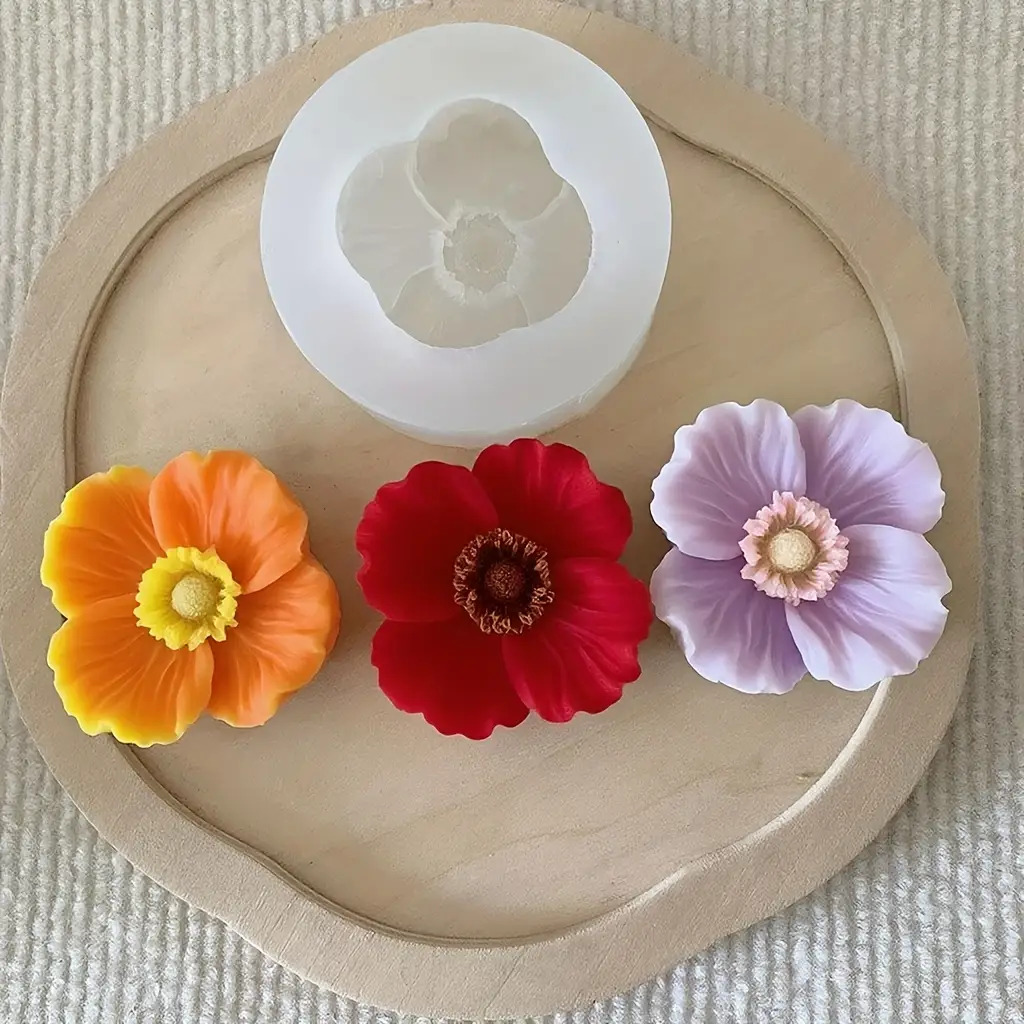 Flower Silicone Candle Mold, C - مراجعة Candle Making Jug وسعره