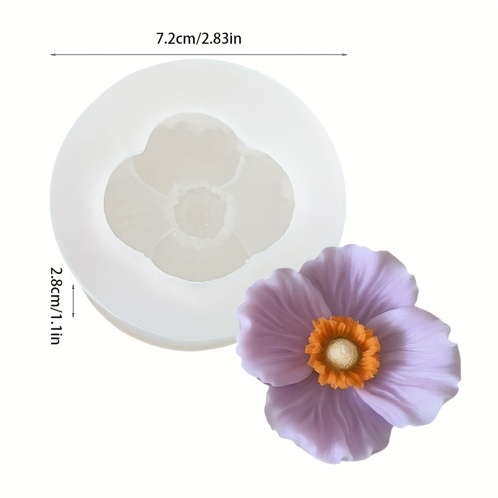 Flower Silicone Candle Mold, C - مراجعة Candle Making Jug وسعره