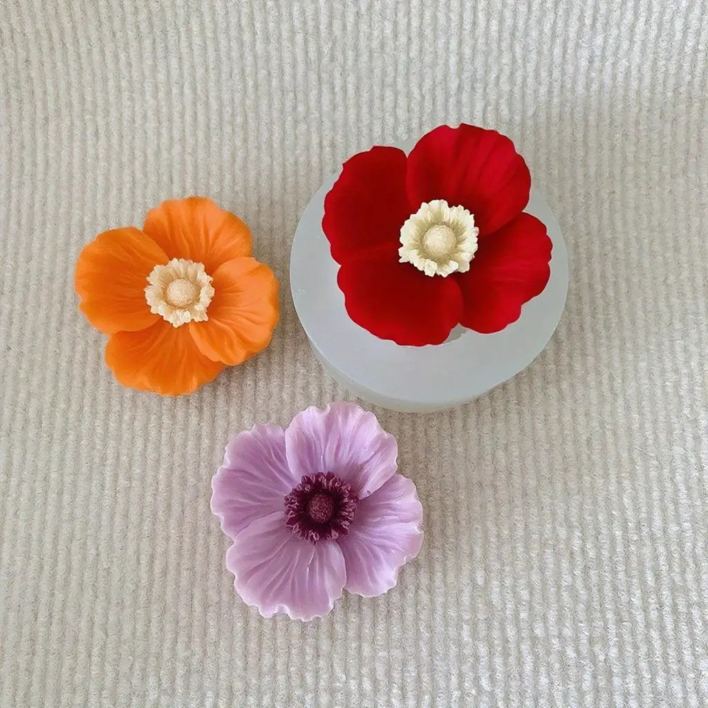 Flower Silicone Candle Mold, C - مراجعة Candle Making Jug وسعره