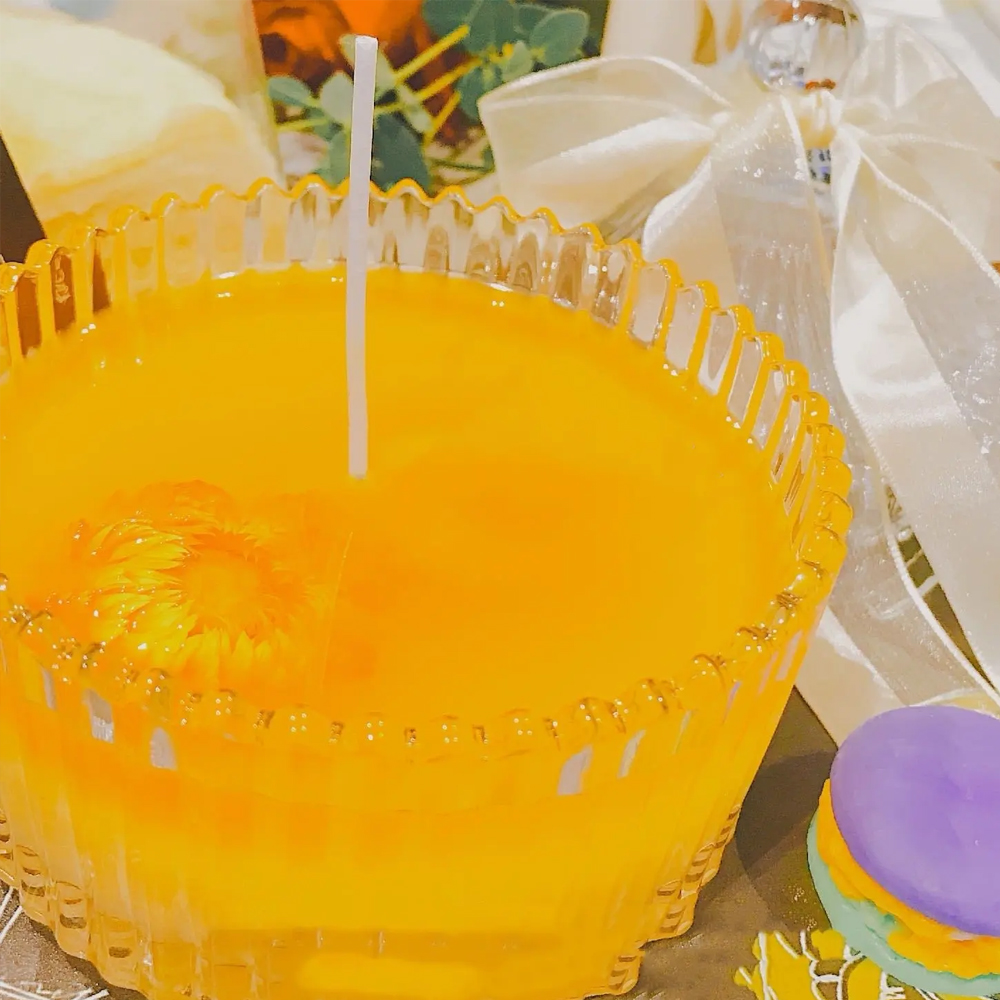 200g Yellow Clear Gel Jelly Wa - مراجعة Candle Making Gel Wax وسعره
