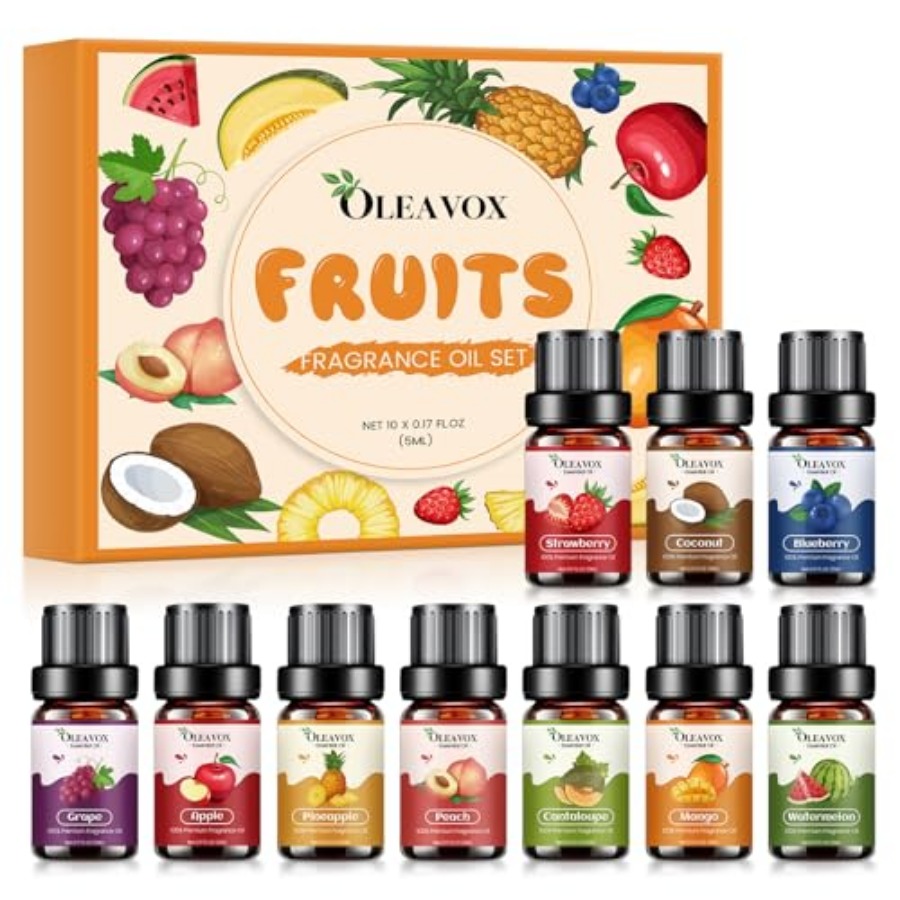 Essential Oils Gift Set, Premi - مراجعة Candle Making Fragrances وسعره
