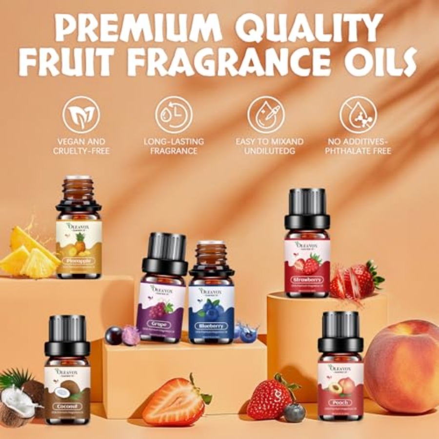 Essential Oils Gift Set, Premi - مراجعة Candle Making Fragrances وسعره