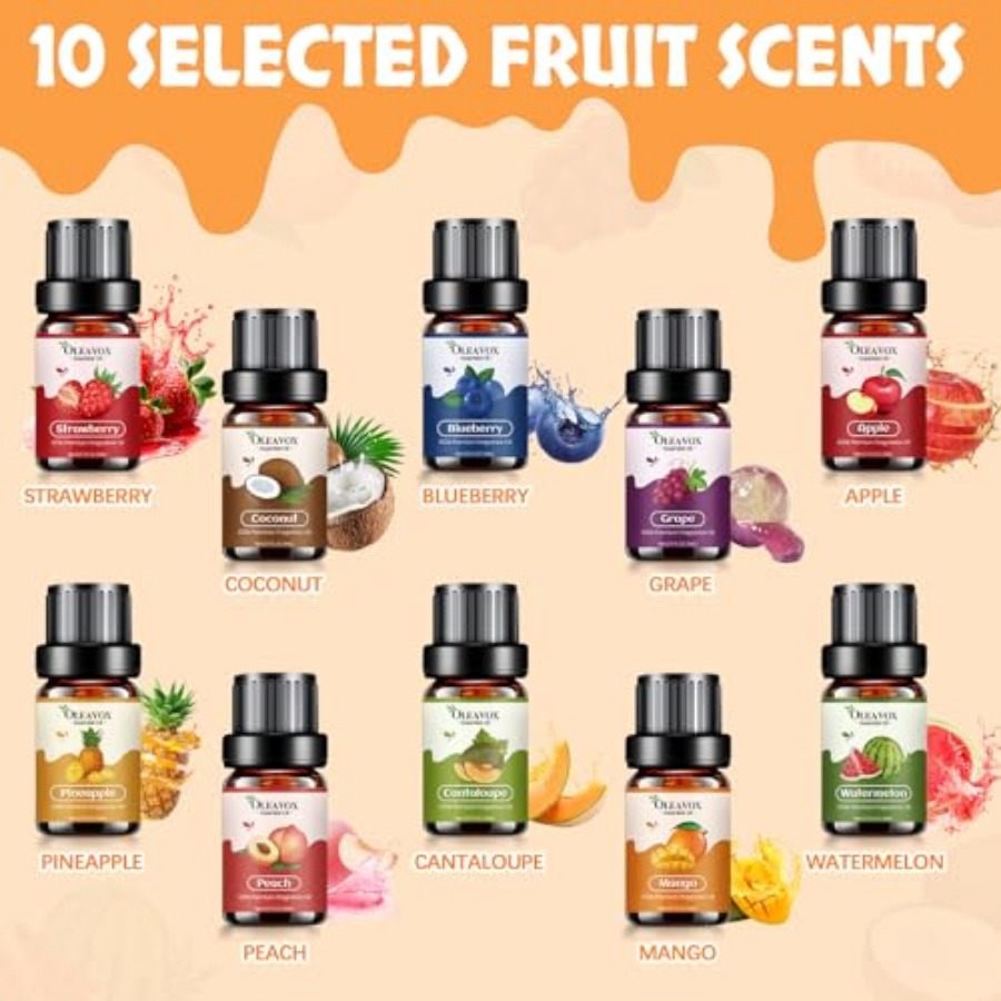 Essential Oils Gift Set, Premi - مراجعة Candle Making Fragrances وسعره