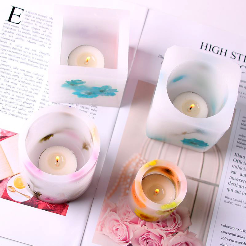 Windproof Wax Cup Acrylic Mold - مراجعة Candle Making Video وسعره