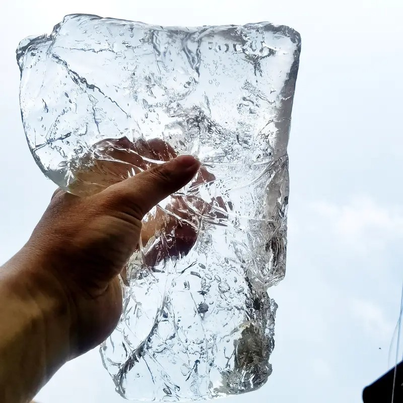 Transparent Crystal Wax, Jelly - مراجعة Candle Making Video وسعره