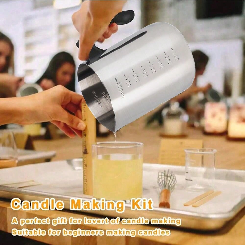 Candle Pouring Pot with Electr - مراجعة Candle Making Jug وسعره