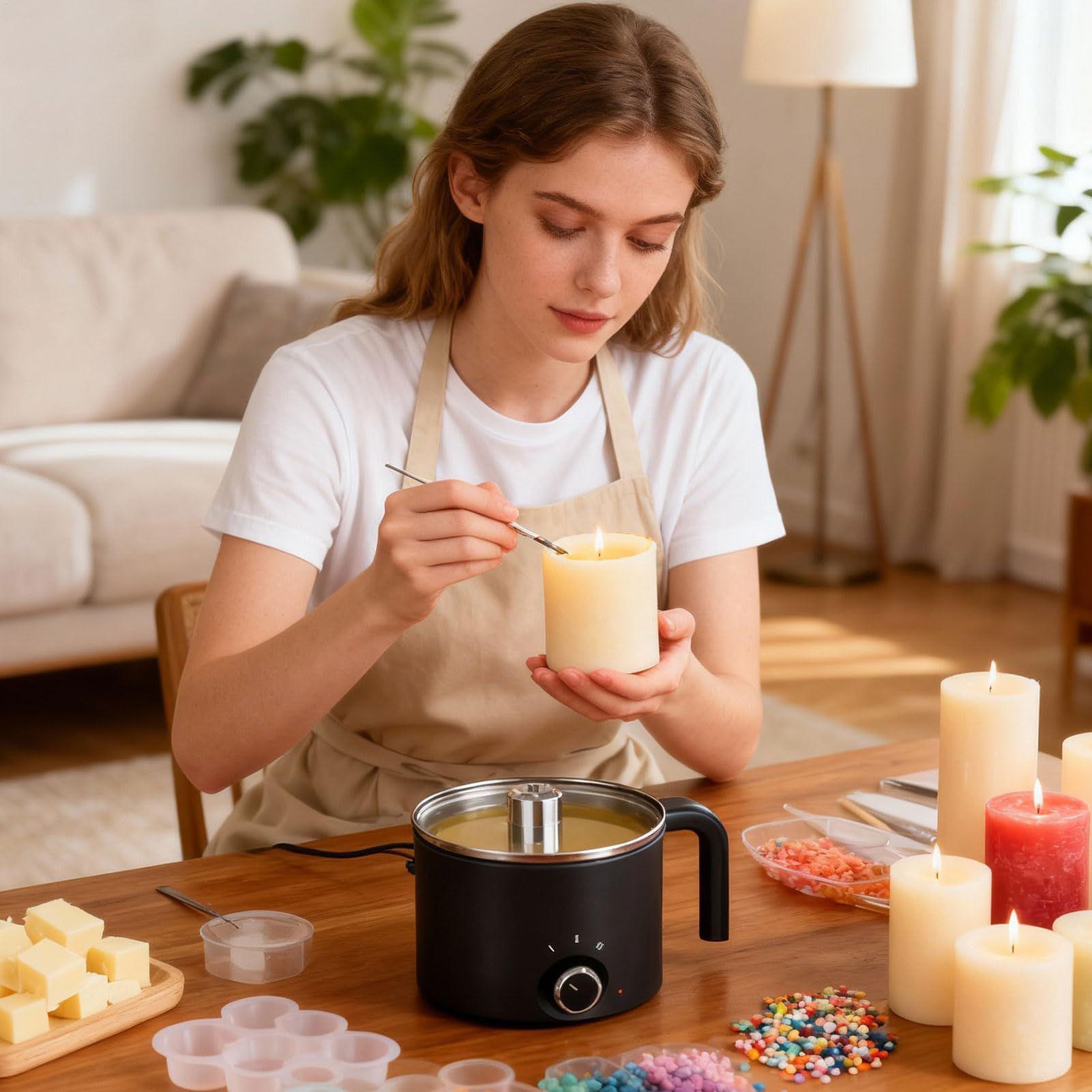 1.5L Wax Melting Pot Candle Wa - مراجعة Candle Making Jug وسعره