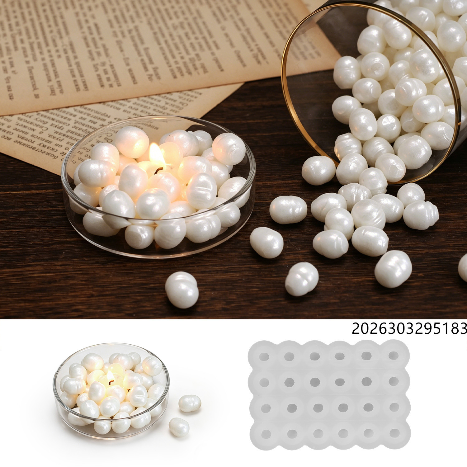 Healing Ocean Pearl Mirror Wax - مراجعة Candle Making Fragrances وسعره