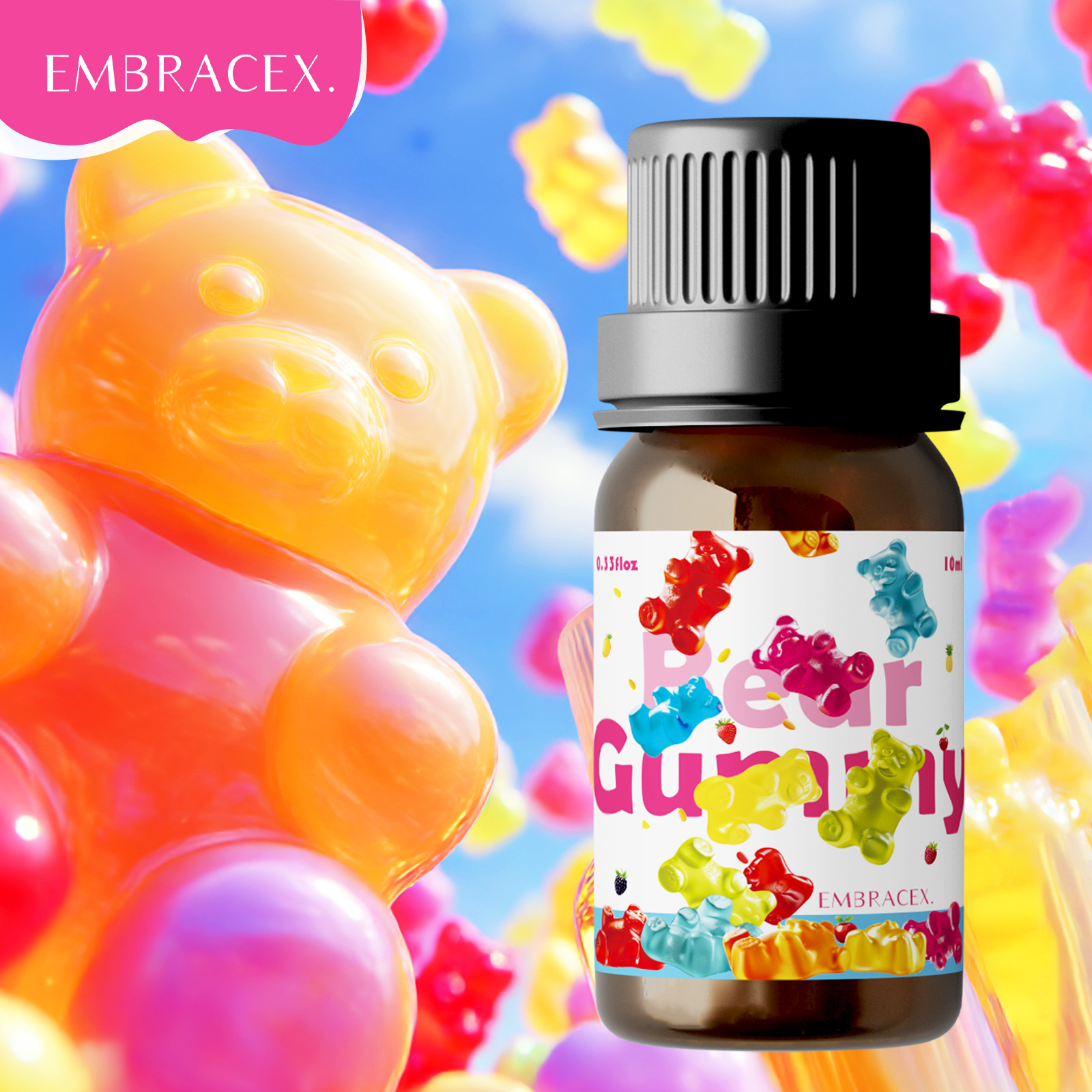 10ml Gummy Bear Fragrance Oil  - مراجعة Candle Making Essential Oil وسعره