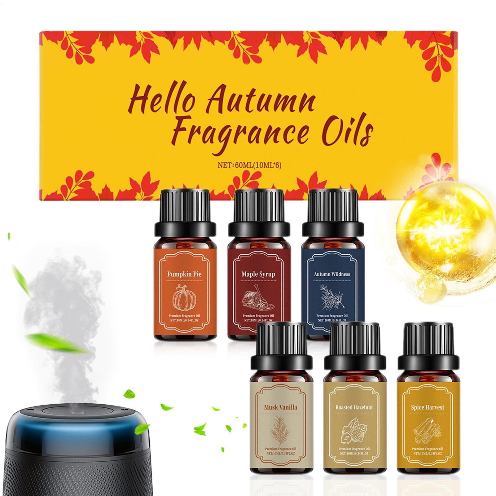 6pcs Fall Scented Diffuser Oil - مراجعة Candle Making Essential Oil وسعره