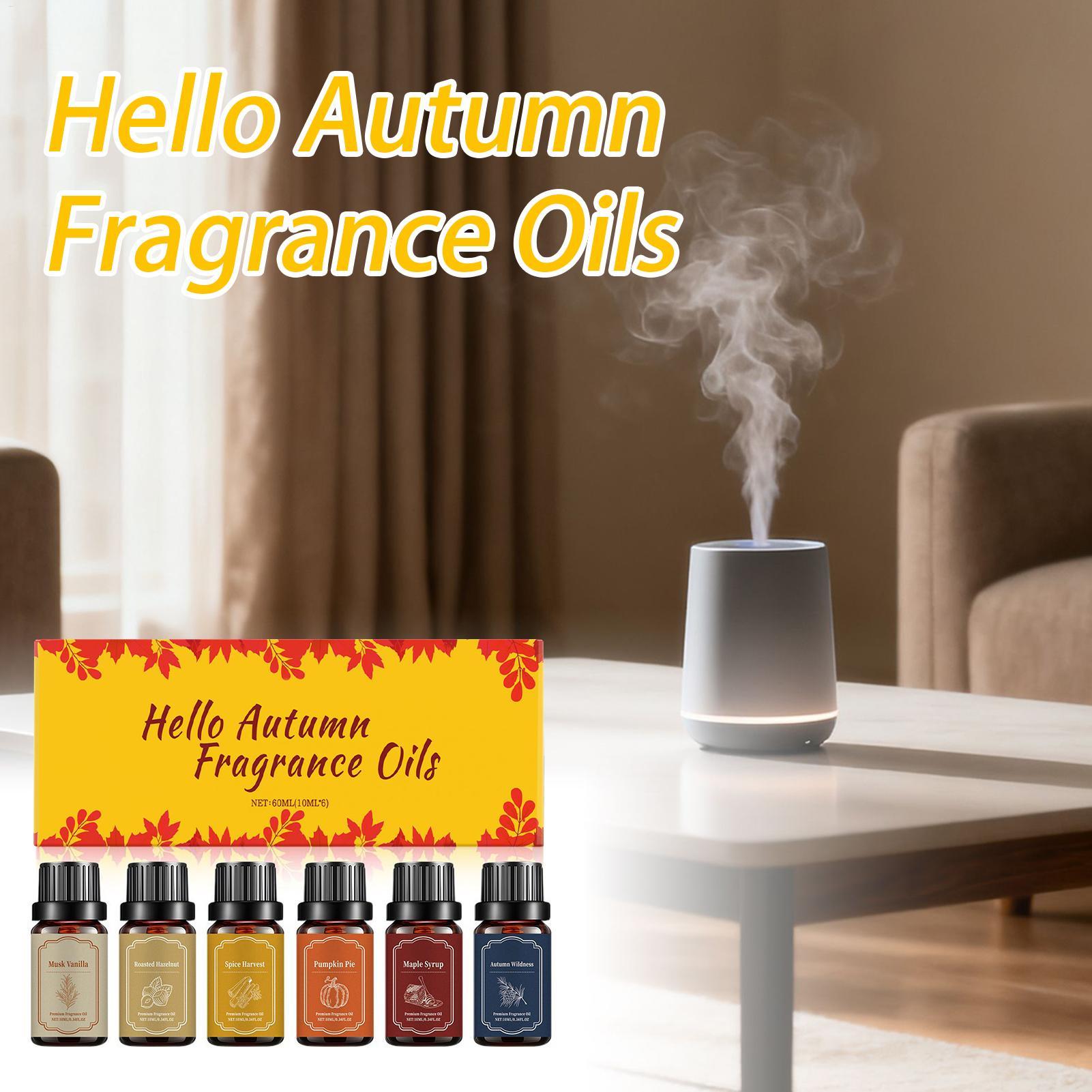 6pcs Fall Scented Diffuser Oil - مراجعة Candle Making Essential Oil وسعره