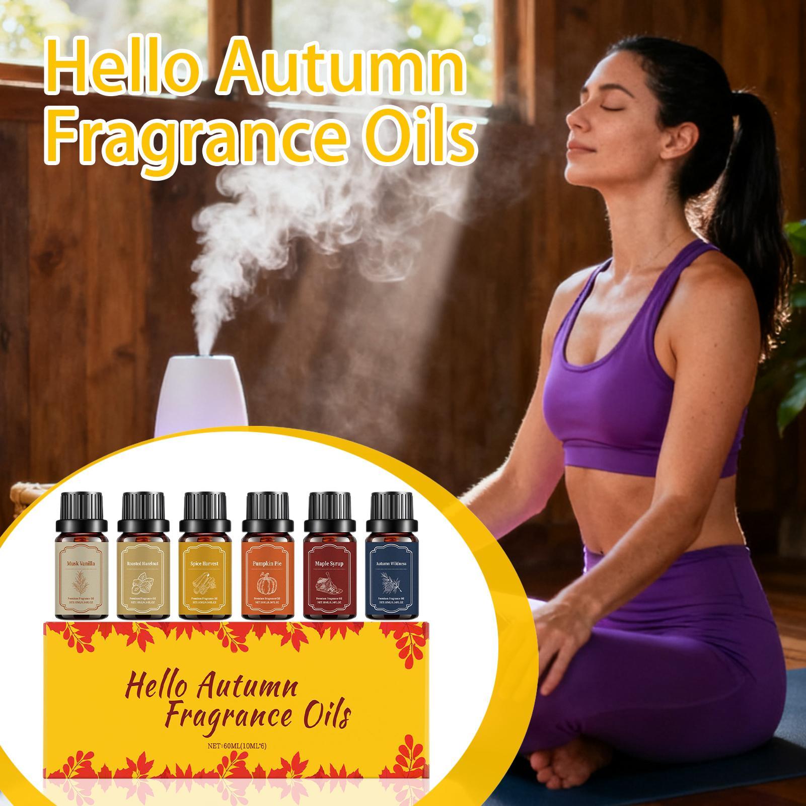 6pcs Fall Scented Diffuser Oil - مراجعة Candle Making Essential Oil وسعره