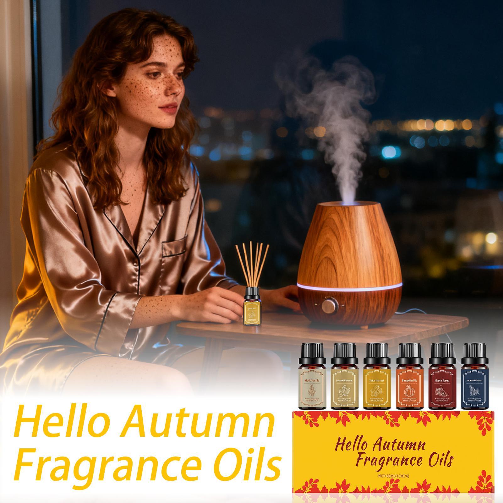 6pcs Fall Scented Diffuser Oil - مراجعة Candle Making Essential Oil وسعره