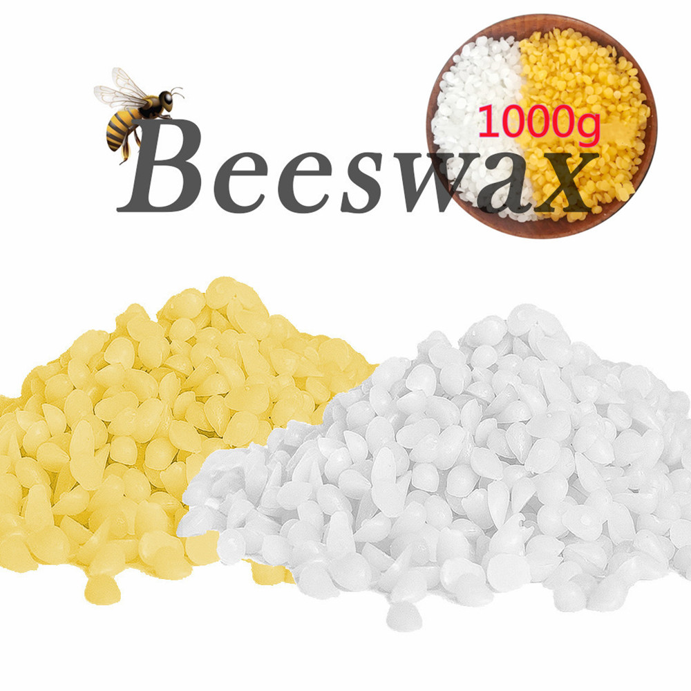 1000g Pure Natural Beeswax 100 - مراجعة Candle Making Video وسعره