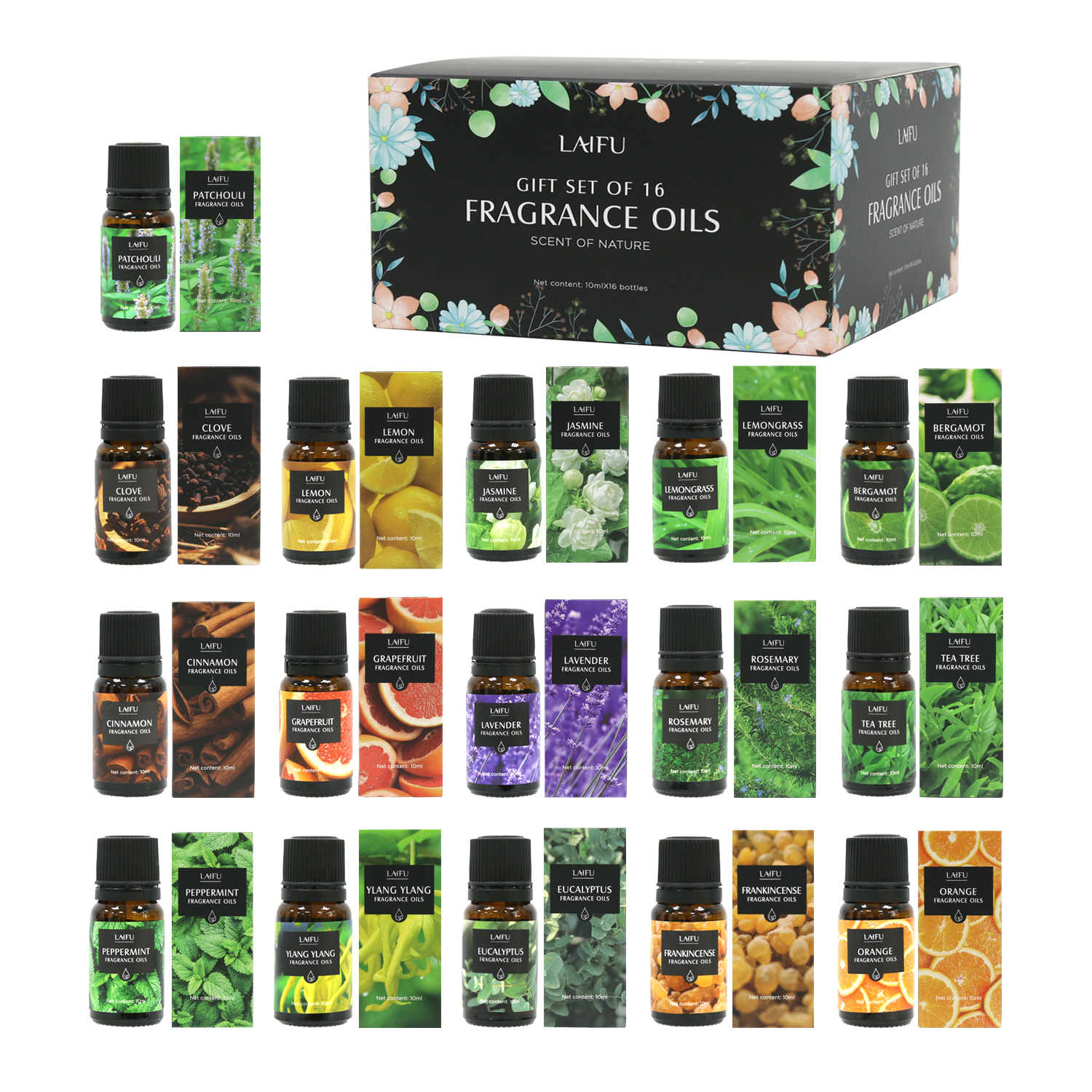 16x10ml Essential Oils Set for - مراجعة Candle Making Fragrances وسعره