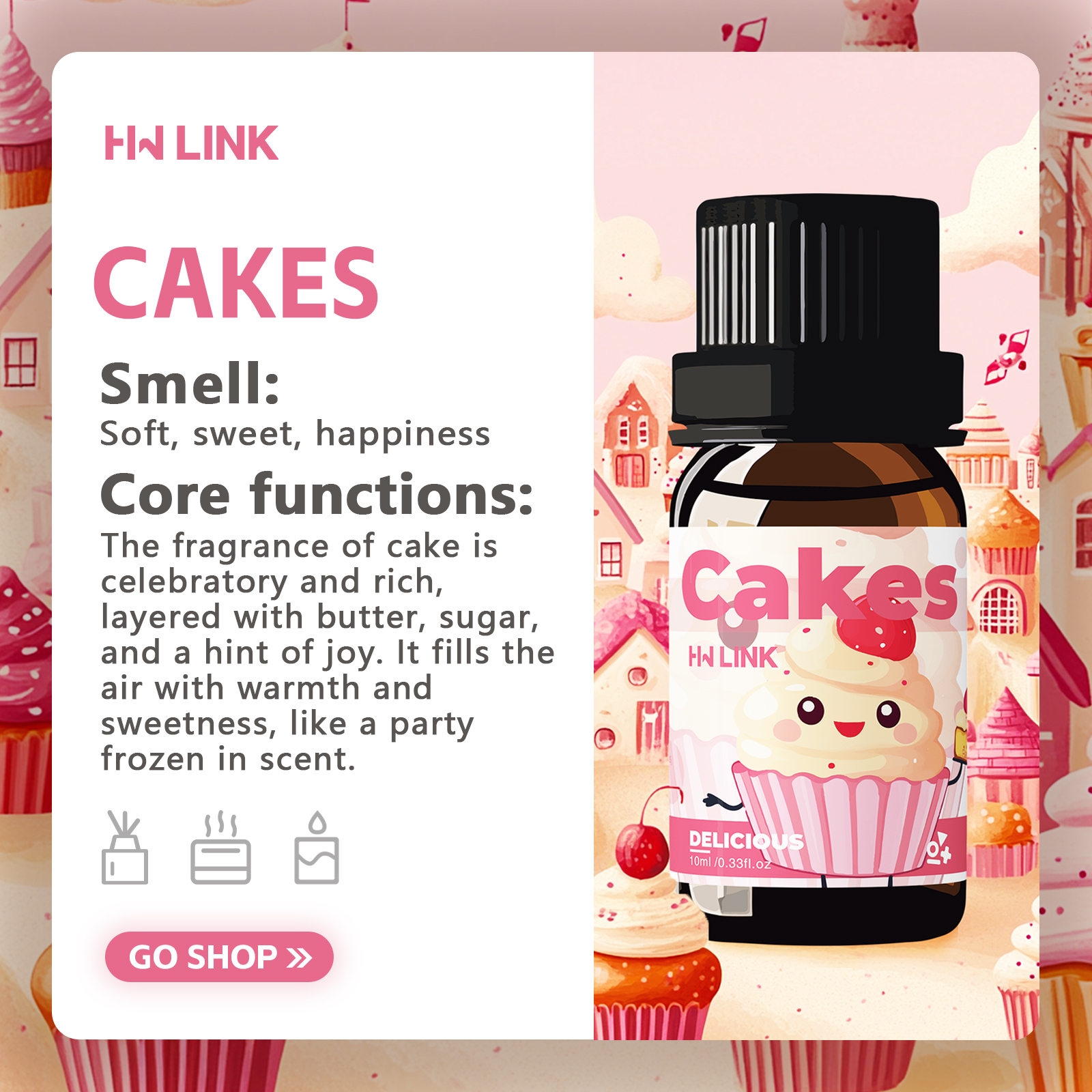 10ml Cakes Essential Oils Cand - مراجعة Candle Making Essential Oil وسعره