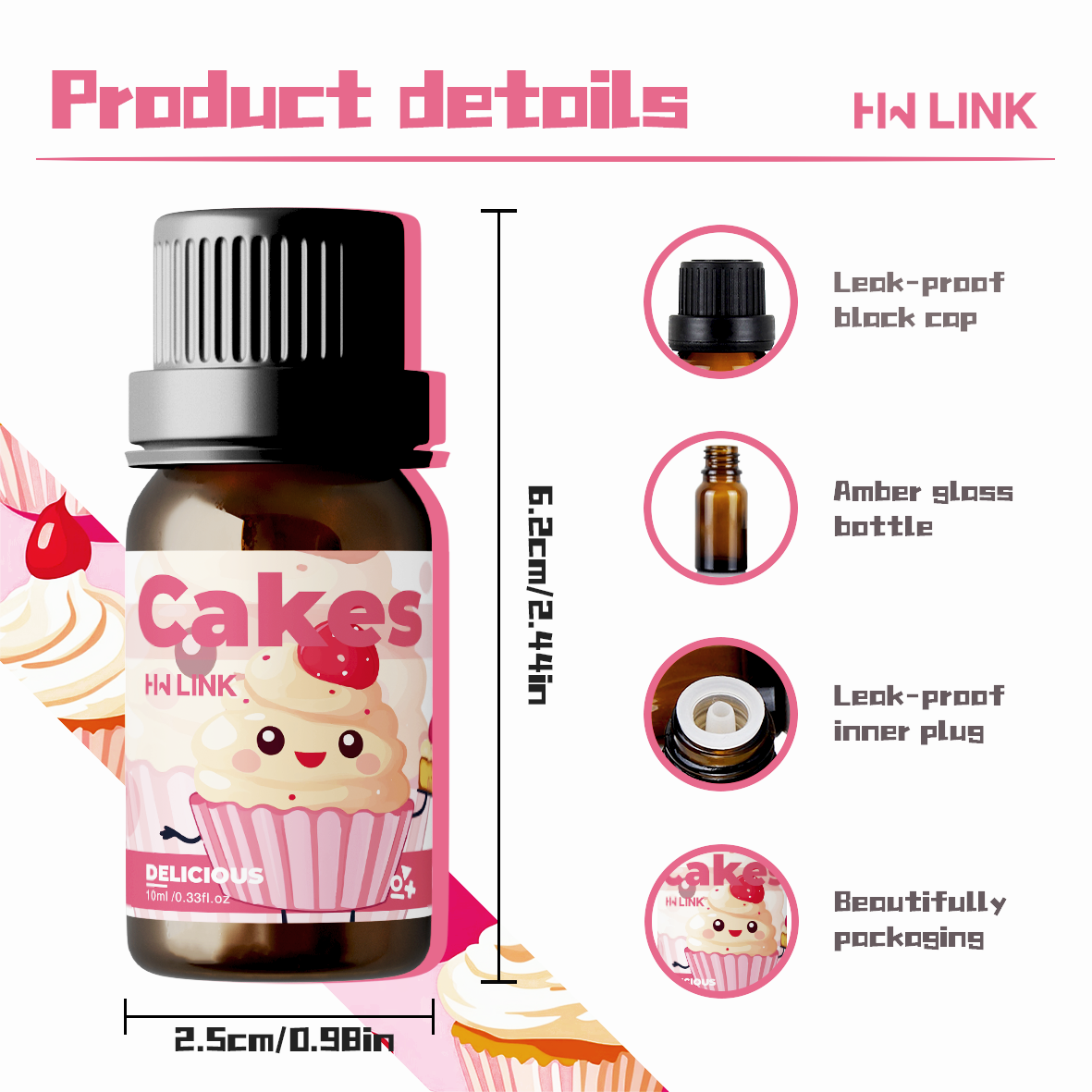 10ml Cakes Essential Oils Cand - مراجعة Candle Making Essential Oil وسعره