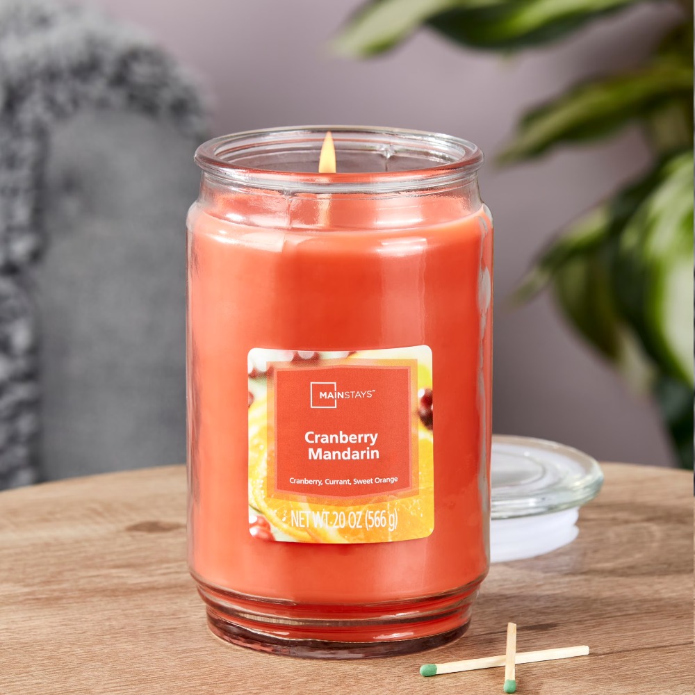 Cranberry Mandarin Scented Can - مراجعة Candle Making Jug وسعره