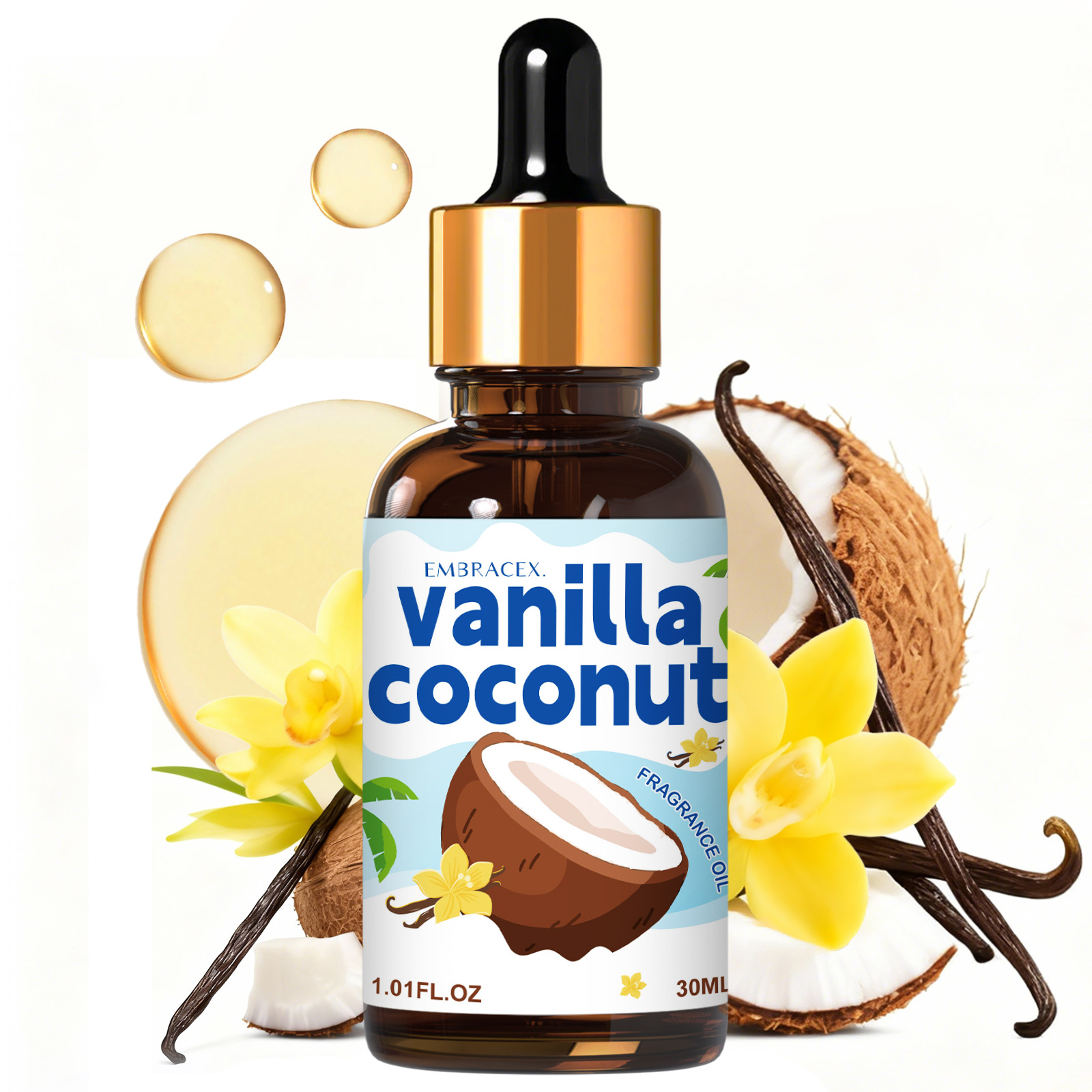 30ml Vanilla Coconut Essential - مراجعة Candle Making Essential Oil وسعره