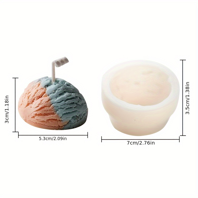 Ice Cream Spherical Candle Mak - مراجعة Candle Making Gel Wax وسعره
