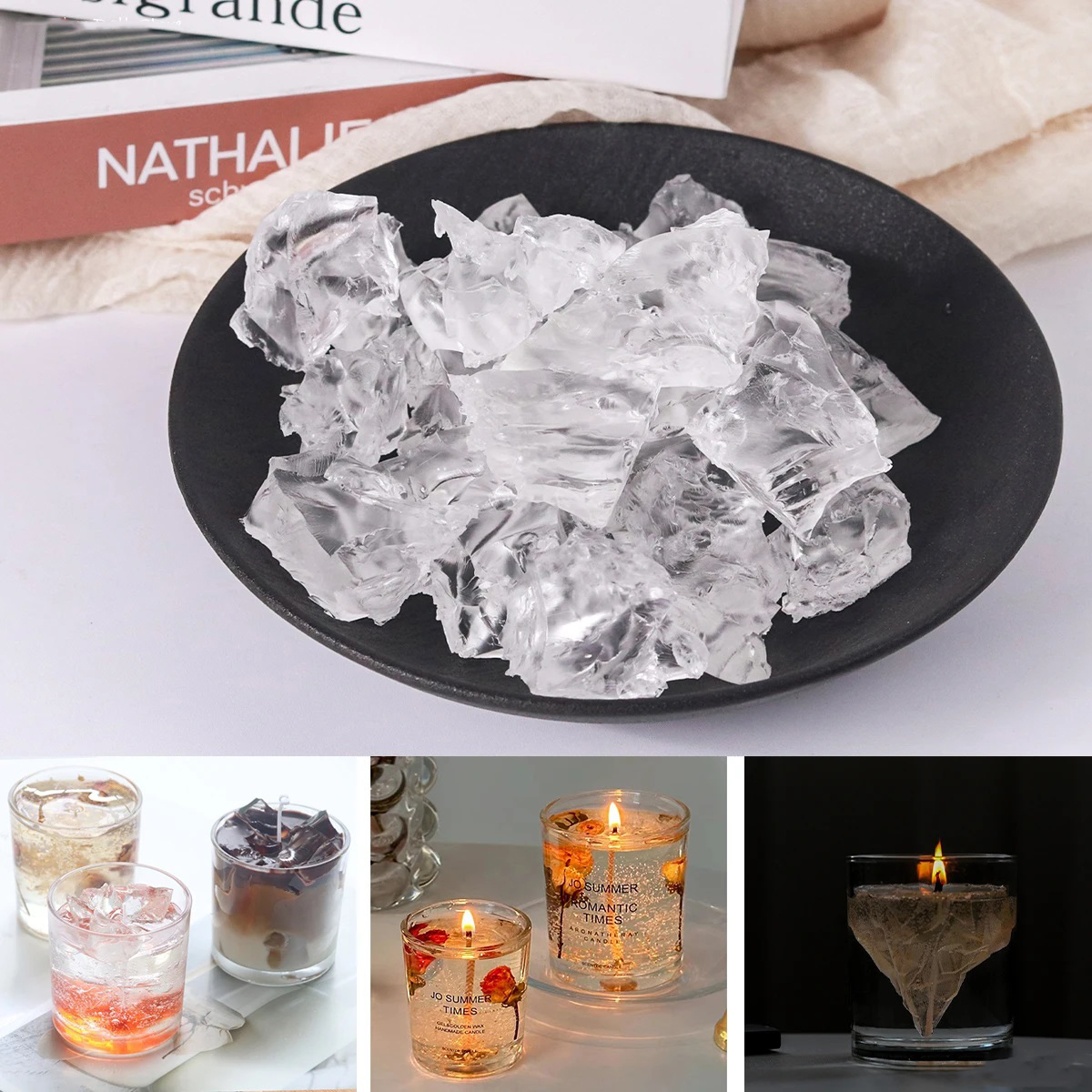 100G 7Colors Jelly Wax DIY Han - مراجعة Candle Making Fragrances وسعره