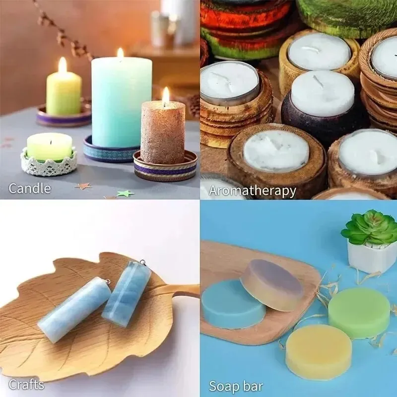 2026-New Cylinder Silicone Can - مراجعة Candle Making Gel Wax وسعره