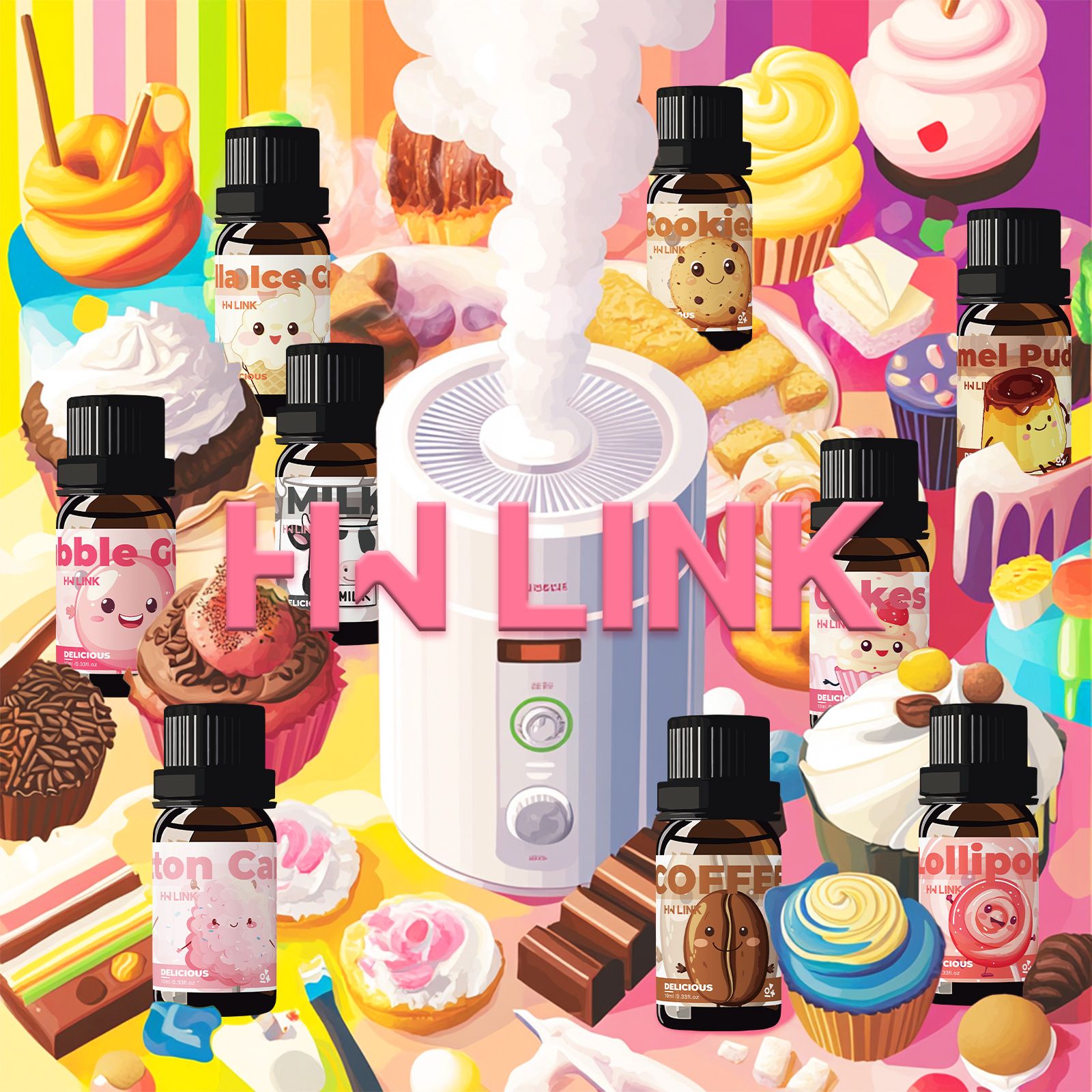 2pc Delicious Essential Oils f - مراجعة Candle Making Essential Oil وسعره