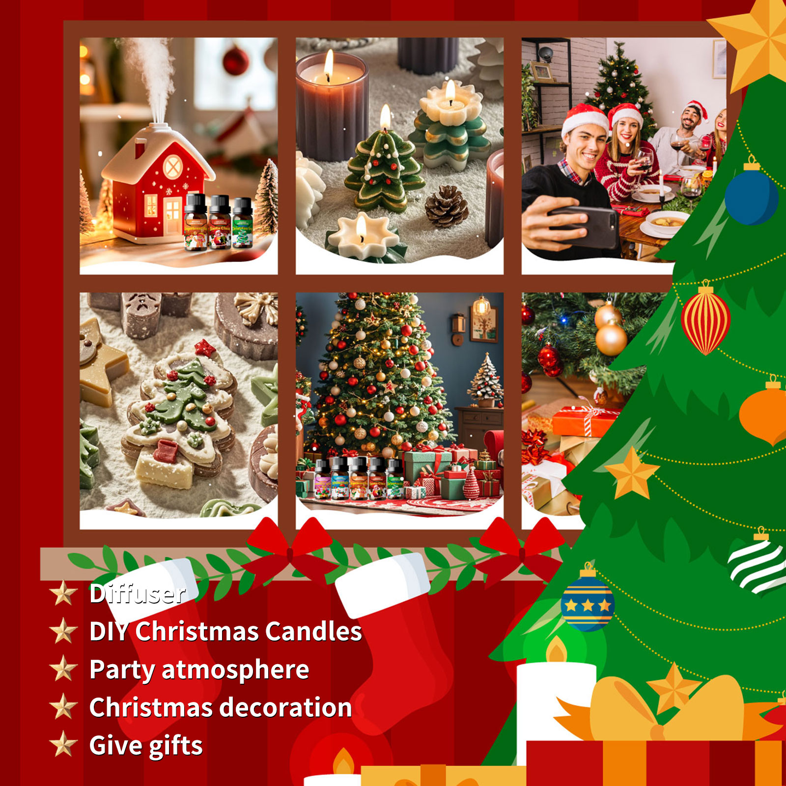 10ml Christmas Goblin Essentia - مراجعة Candle Making Essential Oil وسعره