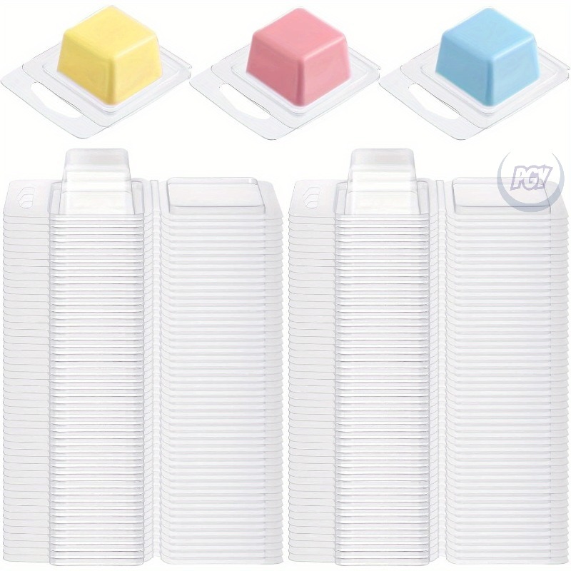 20/50pcs Clear Plastic Wax Mel - مراجعة Candle Making Video وسعره