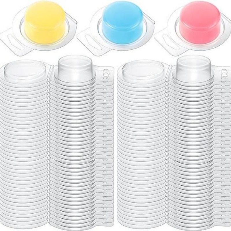 20/50pcs Clear Plastic Wax Mel - مراجعة Candle Making Video وسعره