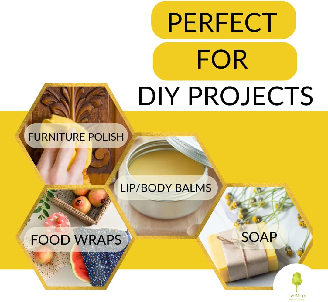 Beeswax Bar, Candle Wax Block  - مراجعة Candle Making Video وسعره