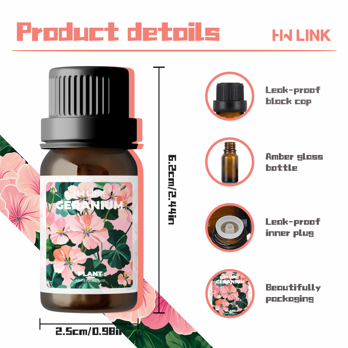 Geranium Essential Oil 10ml 10 - مراجعة Candle Making Essential Oil وسعره