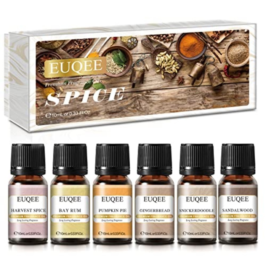 EUQEE 6PCS Spice Autumn Fragra - مراجعة Candle Making Fragrances وسعره