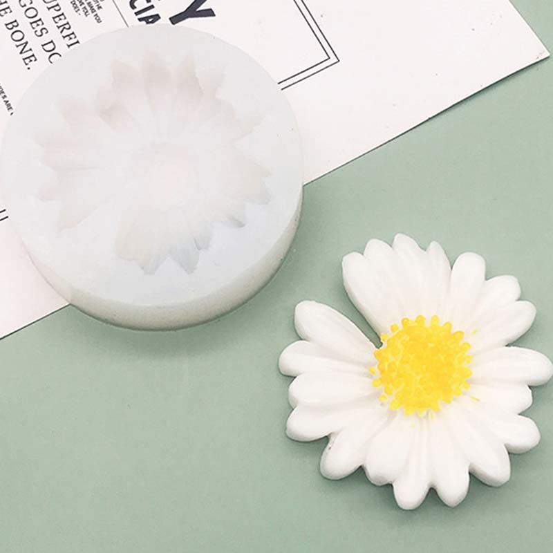 DIY Candle Silicone Mold Daisy - مراجعة Candle Making Video وسعره