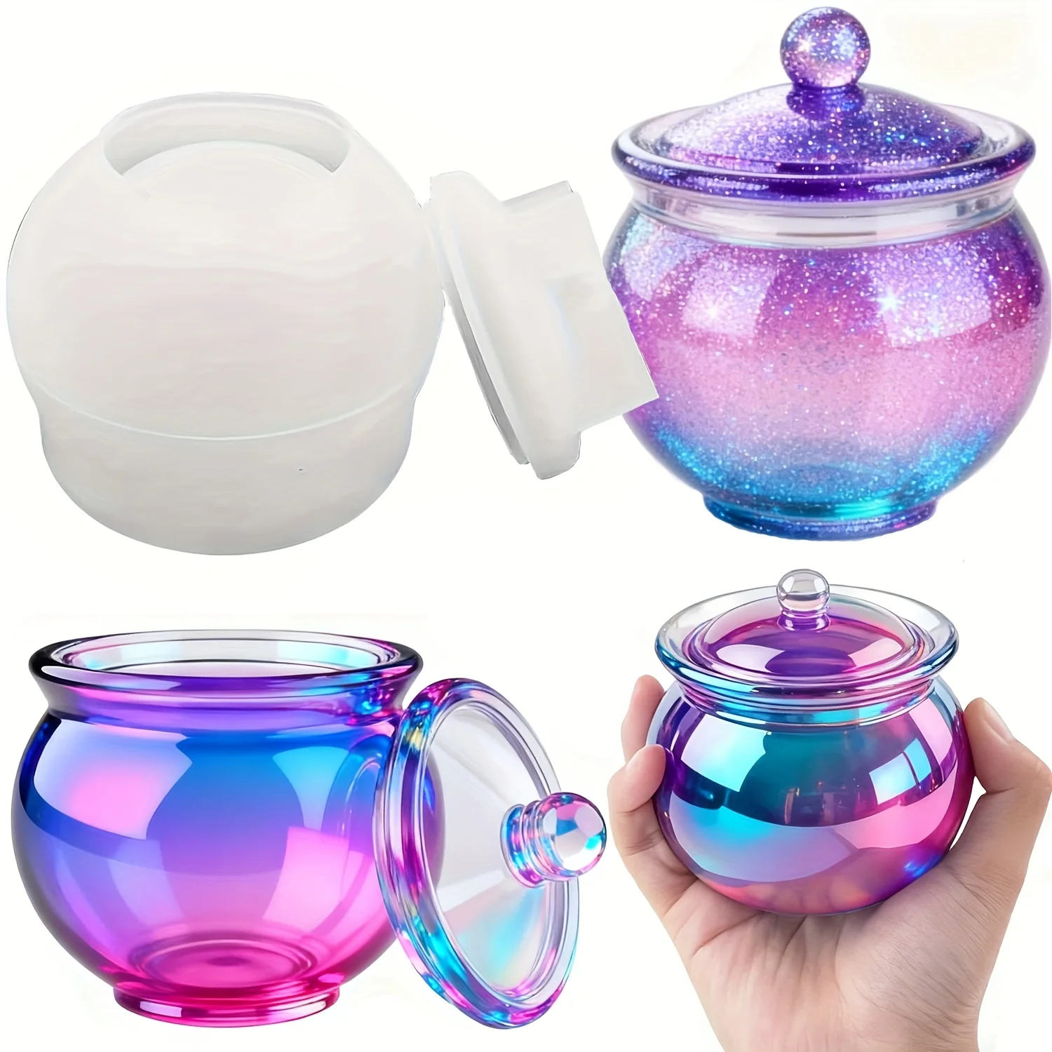 1 set of round resin can molds - مراجعة Candle Making Jug وسعره