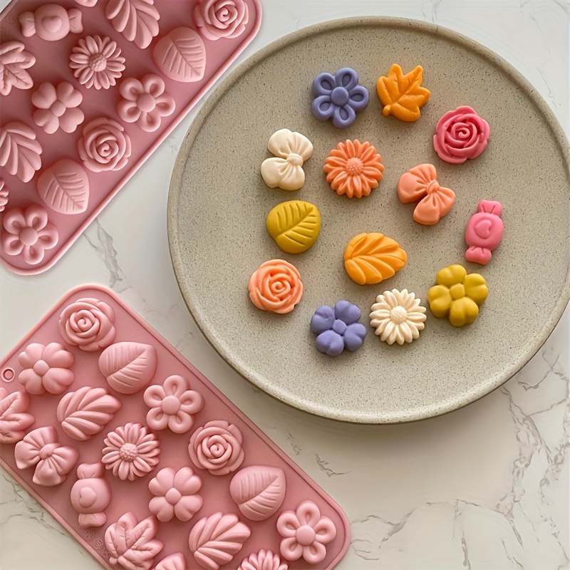 18pcs Silicone Candle Molds -  - مراجعة Candle Making Gel Wax وسعره