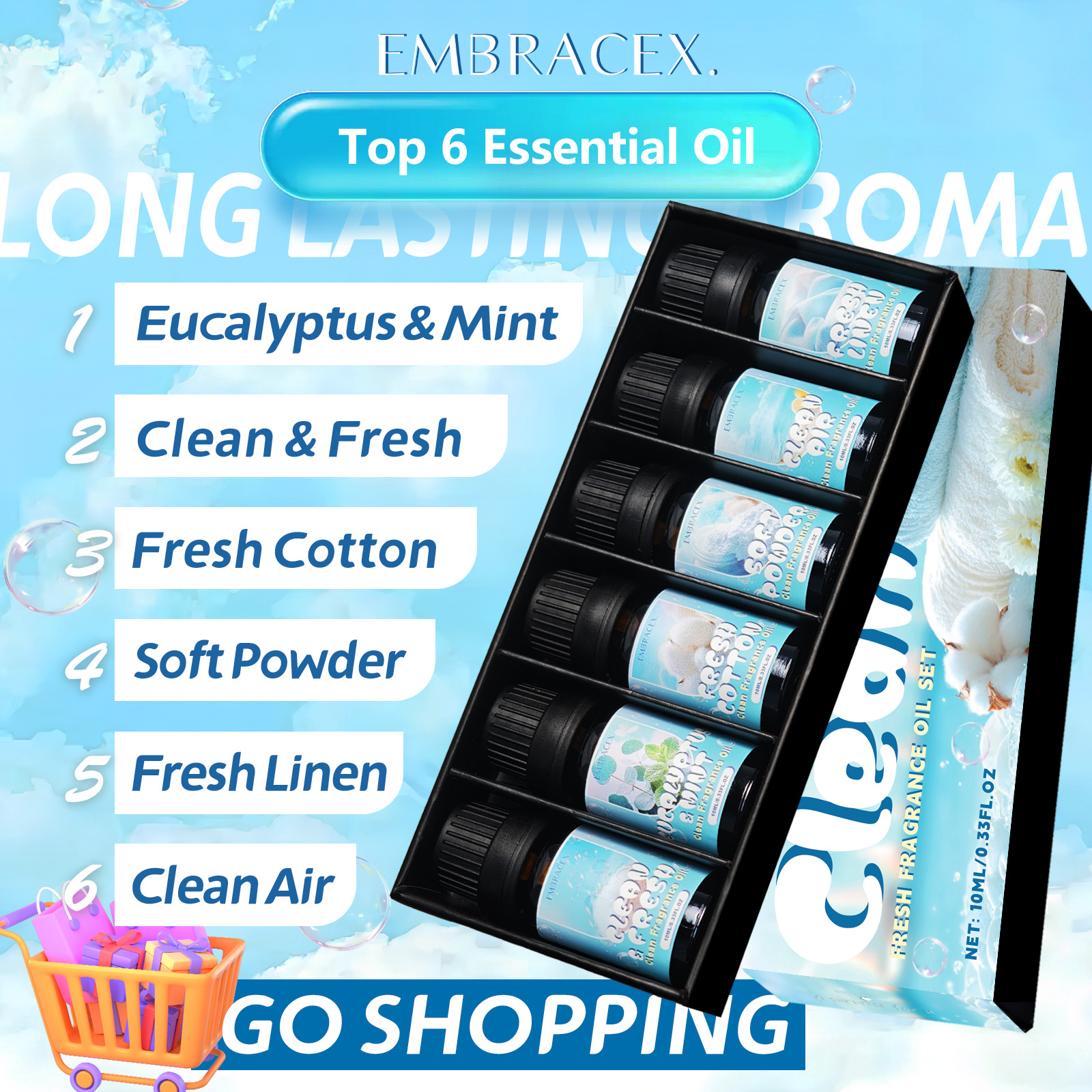 10ml Soft Powder Essential Oil - مراجعة Candle Making Essential Oil وسعره