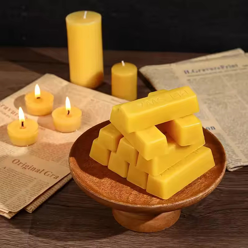 Hot Sale 4/8pcs Pure Beeswax B - مراجعة Candle Making Video وسعره